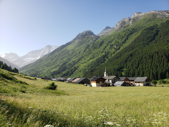 Champagny le haut été location chalet le petit four du bois